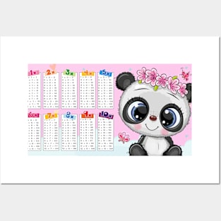 Multiplication table mug Posters and Art